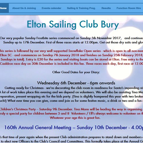 Elton Sailing Club
